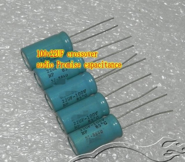 NP 100V22UF Audio crossover capacitor HiFi Promise Capacitors eBay