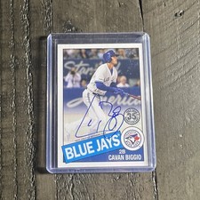 Cavan Biggio 2020 Topps 1985 Auto  Baseball #85A-CB Autographs AU