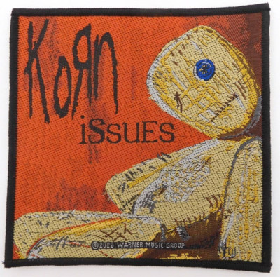 KORN Issues Woven Sew-On Patch NEW