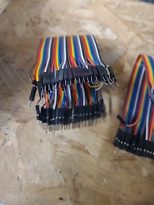 100+HILETGO ÜBERBRÜCKUNGSKABEL ZULEITUNG BREADBOARD KABEL JUMP HOBBY M AUF M, F AUF F, M AUF F