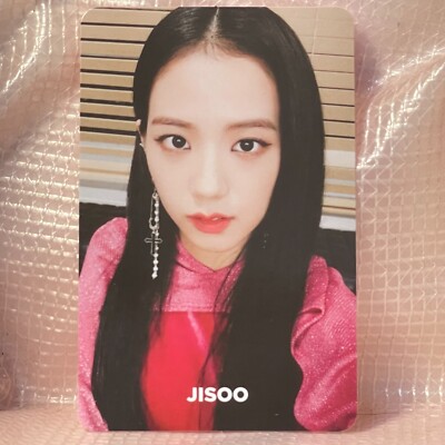 Jisoo Official Photocard BlackPink 1st Mini Album Square Up Yg Ent