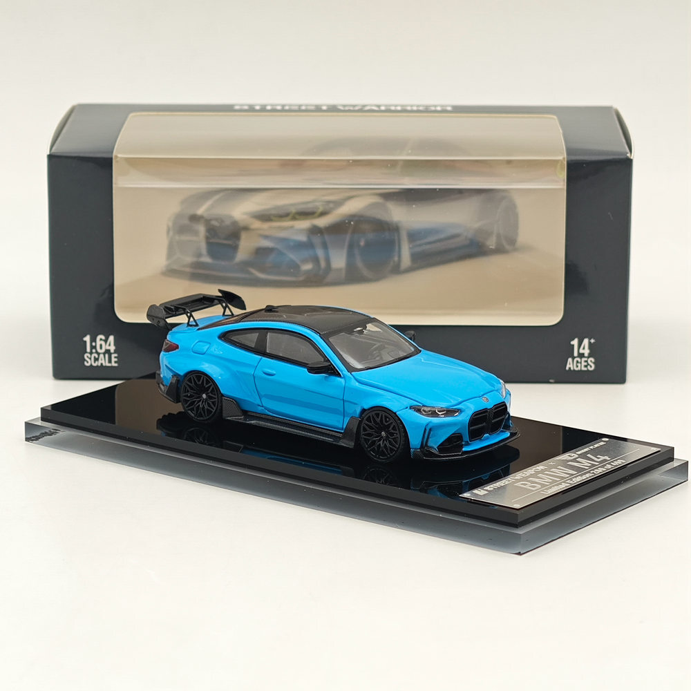 BMW M4 1/64ミニカー　パープル　リミテッドエディション111/499 SW 1:64 BMW M4 G82 Sports Model Limited 499 Diecast Model