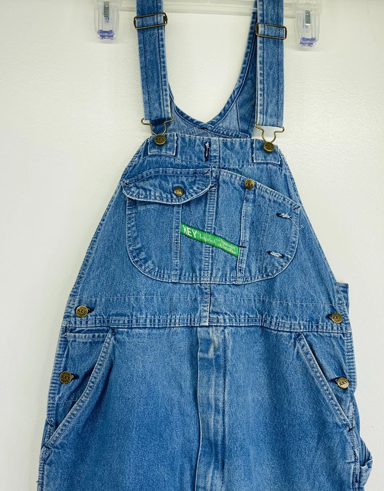 Mono con tirantes imperial vintage KEY trabajo hipster para hombre talla 40x30 carpintero usado en excelente estado Foto 3 de 4