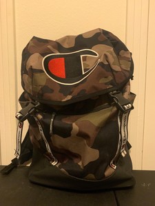 camo champion backpack