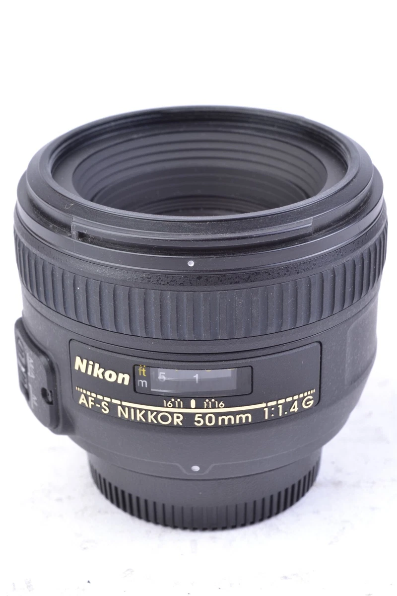 Nikon AF-S Nikkor 50mm f/1.4 G SWM Prime Camera Lens #T63092 | eBay