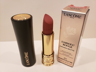Lancome L'Absolu Rouge Drama Matte Lipstick #271 Dramatically Me 0.12 Oz