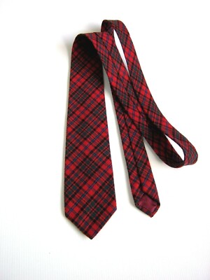 ALEXANDER Milano Neue Originale Wolle Krawatte 100% Wolle Made in Italy