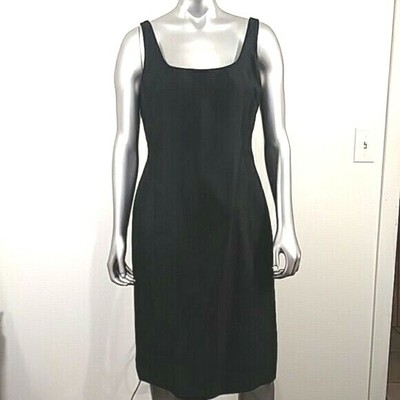 talbots black dress