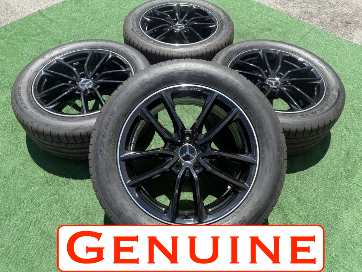 ★MERCEDES純正アルミ20インチ★275/45R20★ラジアルタイヤ付き Mercedes G-Class 20” OEM Wheel & Tire Package – G580 G550 Night