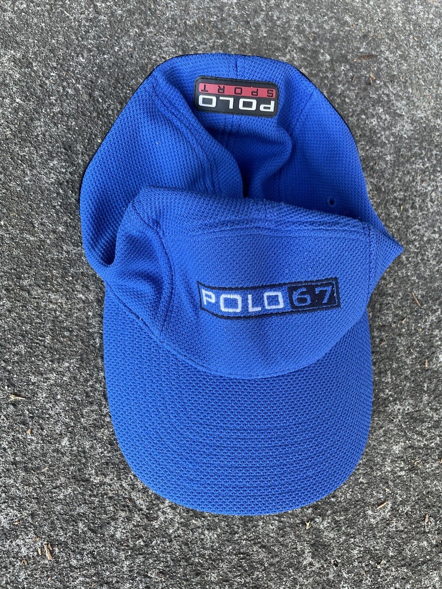 Rare Vintage POLO SPORT Ralph Lauren Stretch Hat OSFA Snow