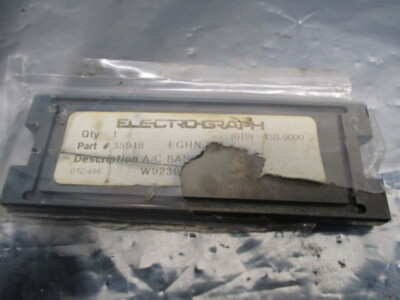 Electro-Graph 35948 A/C Base Plate, 102142