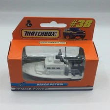 Matchbox Mattel Wheels #38 Beach Patrol Boat MIB