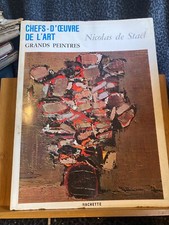 Nicolas de Stael Chefs-d'oeuvre de l'art Grands peintres n°113 ed. Hachette 1968