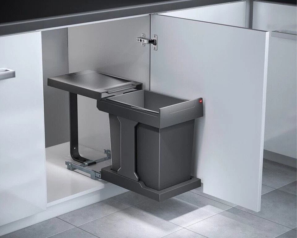 Hailo Abfallsammler AS Swing 40.1/2 Solo 20 Mülleimer Einbau Abfalleimer 3636-00 - Bild 3 von 4