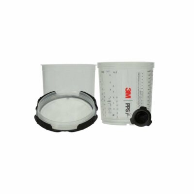 3M 26000 PPS Series 2.0 Kit 200 Micro Solvent Paint Gun Liners 22oz-50 Per Bx.