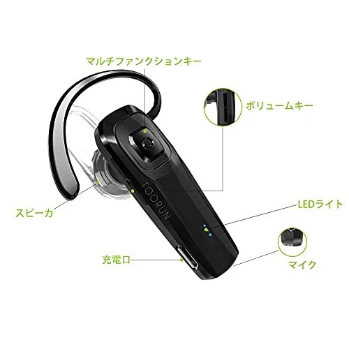 Auriculares Bluetooth Toorun M26 Inalámbricos Sonido Claro Cancelación de Ruido 13 Ho... Foto 2 de 4