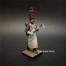 WAR PARK MINIATURES NAPOLEONIC FRENCH NP002 OLD GUARD GRENADIER SAPPER MARCHING