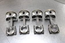 03-06 Kawasaki Z1000 Engine Motor Pistons Connecting Rods
