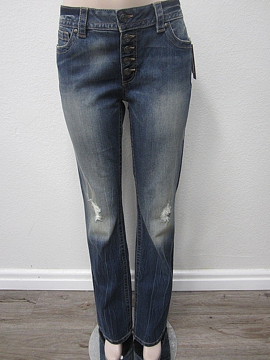 Jean Boot Cut Miss Me MS5151B306 - Taille W31 X L34, Couleur Bleue - 98% Coton, 2% élasthanne - Neuf Avec étiquette