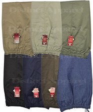 Mens Carabou Elasticated Waist Smart Casual Rugby Trousers W32-48  L27-29-31