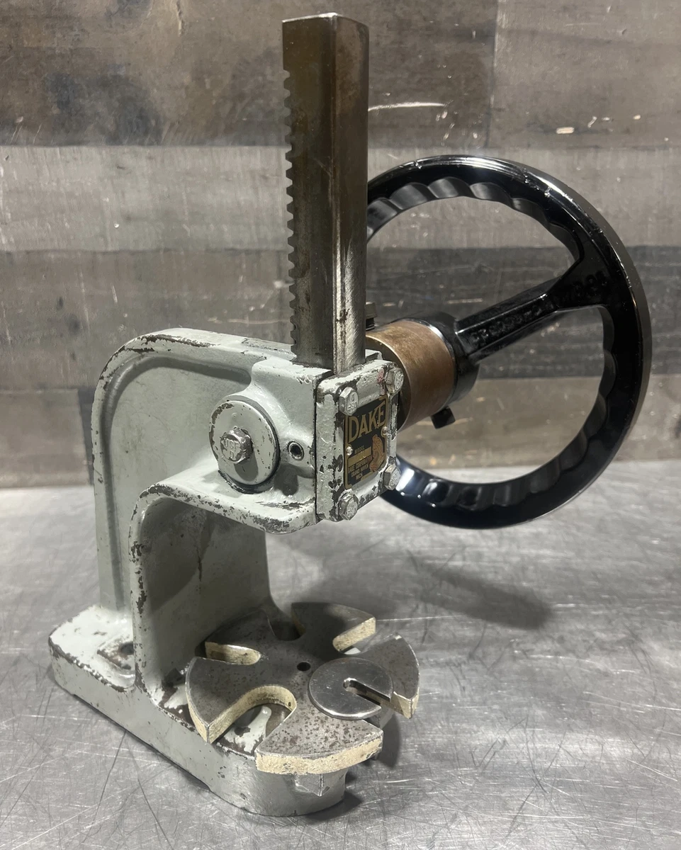 Dake No 001 Arbor Press Used Surplus eBay