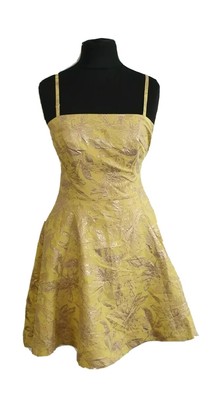 COAST DELPHINE GOLD KLEID DAMEN REF YB