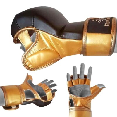 UFC 7oz Grappling & MMA Training Gloves – Extra Padding, Hook & Loop Closure