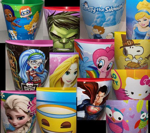 Party Cups Hard Plastic HALLMARK/TECHNIMARK 16 oz. Reusable