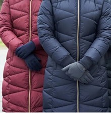 Reithandschuhe blau und grau Gr. XS Winterreithandschuhe warme Handschuhe M17b