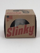 SLINKY The Original Walking Spring Toy Metal NEW IN BOX Made in the USA Kids