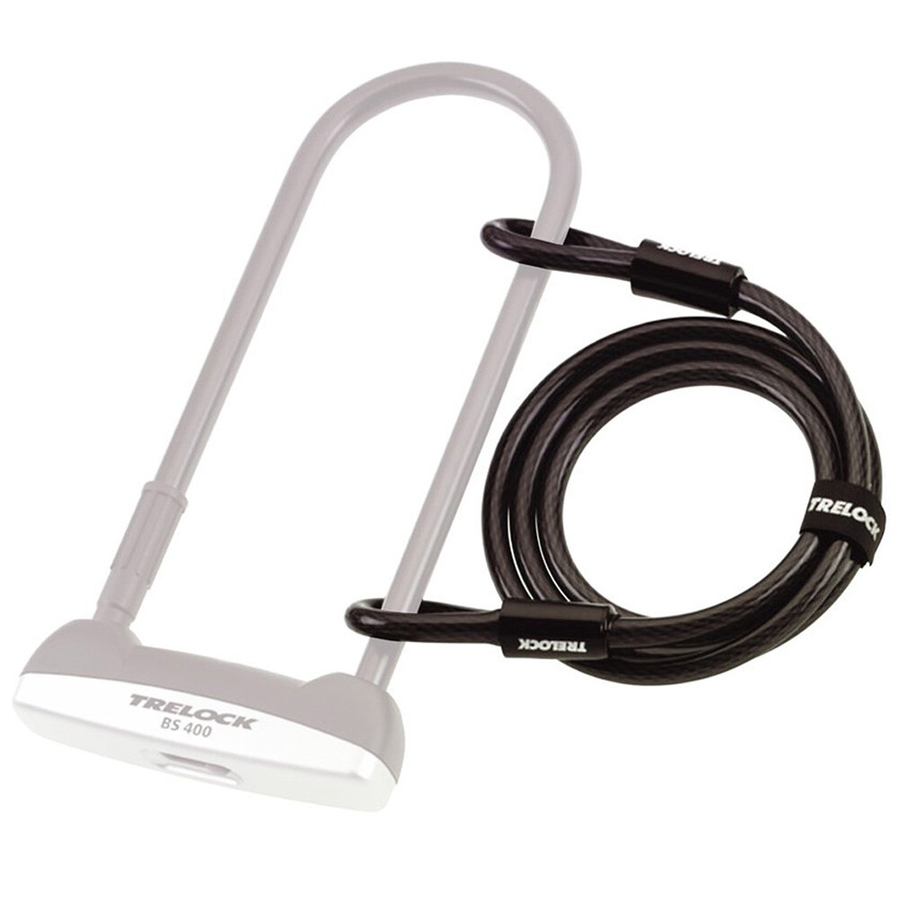 Schlaufenkabel Von Trelock – 180 Cm, 12 Mm, Mit 2 Schlaufen Für Fahrrad & Mehr