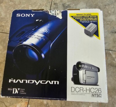 Sony Handycam DCR-HC26 Mini DV Camcorder For Parts *READ Sony Handycam DCR-HC26 Mini DV Camcorder For Parts *READ