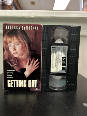 Getting Out (1994 VHS) Blockbuster Tape Movie Rebecca De Mornay