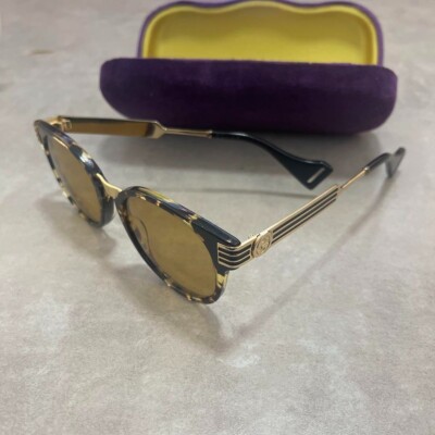 GUCCI705 GUCCI sunglasses GG0586S Tortoise/Gold fashion Accessories Eyewear