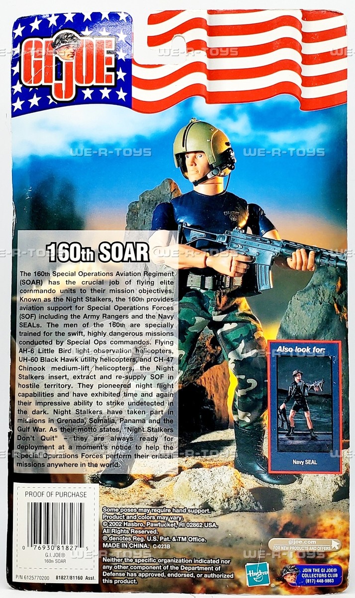 G.I. Joe 160th SOAR Action Figure 2002 Hasbro 81827 | eBay