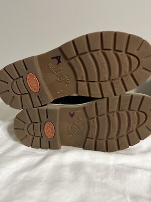 Lugz Drifter Chukka lace-up Ankle Boots Womens Sz Black