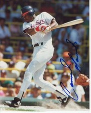 CARLOS MARTINEZ CHICAGO WHITE SOX DECEASED RARE SIGNED AUTO 8X10 PHOTO W/COA
