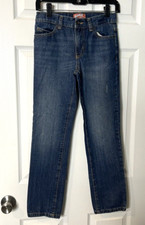 Old Navy Boys Size 12 Regular Skinny Jeans, Dark Blue, Gently Used