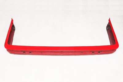 BMW 3er E30 Stoßstange Stoßfänger hinten Brillantrot 308 5112-1945925 ab 09/87