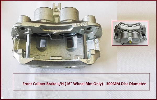 "Neu Bremssattel Vorne L/H FüR Nissan Pathfinder R51 2.5TD 16 \" Rad ( 01/2005"-image