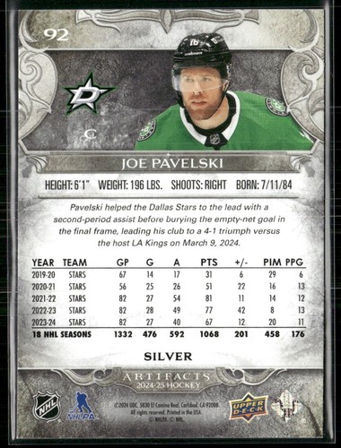 ARTIFACTS 2024-25 24-25 Hockey BASE #1-100 - U PICK FROM LIST- COMPLET YOUR SET - Picture 185 of 201