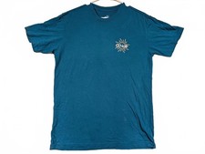 O'Neill Modern Fit Surf Sun Graphic Teal Short Sleeve Casual T-Shirt Mens XL