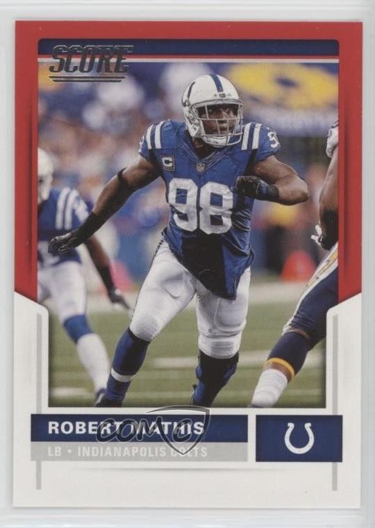 2017 Score Red Robert Mathis #157 8sr