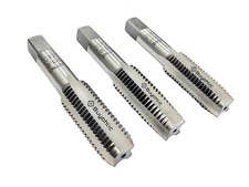 Buyohlic's Carbon Steel Hand Tap Set M20 x 2.5 mm Pitch II Metric-Right Hand