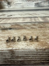 Lote Pendientes American Girl Doll PLATA CLÁSICA para Muñeca 3 Pares CORAZÓN Tachuelas Solo