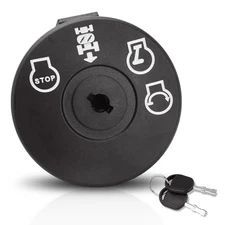 Lawn Mower Ignition Switch 4 Position with Key 7 terminals Compatible with... 