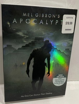 Apocalypto (DVD, 2007) Mel Gibson RARE OOP NEW SEALED!!  With Slipcover
