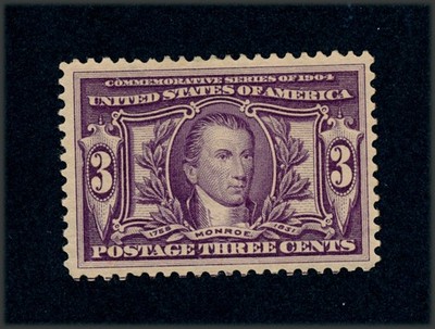 drbobstamps US Scott #325 Mint Hinged Stamp Cat $65