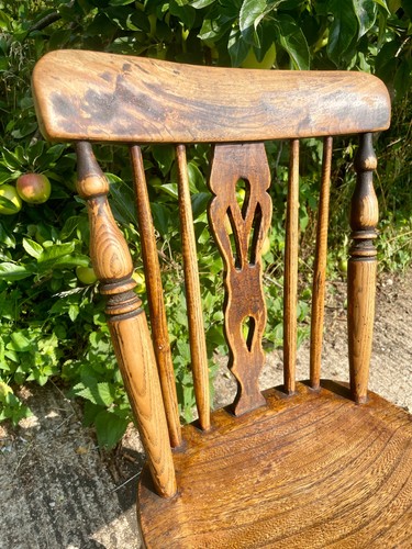 Antique Thames Farmhouse Country Kitchen Chair - Picture 4 of 14
