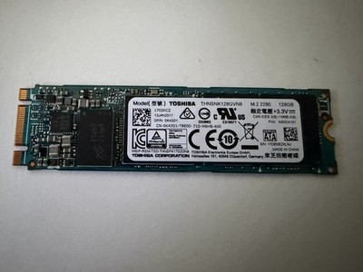 Toshiba 128GB M.2 2280 SATA Solid State Drive SSD THNSNK128GVN8